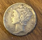 1938-S Mercury Dime VF San Francisco New Deal Era 90% Silver Winged Liberty