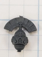 40k Space Marine Bits Head Upgrades Commander Top Brush Helmet Head #37
