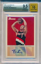 BRANDON ROY 2009-10 Topps BOWMAN '48 Autographs #48ABRO BGS 9.5 AUTO 10