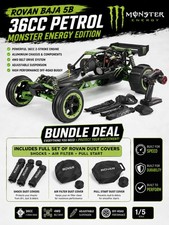 Rovan Baja 5B 1/5 RC Car 36cc Petrol Monster Energy Edition RTR 