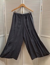 LP144 Charcoal 2X NWT Match Point Linen Pants...