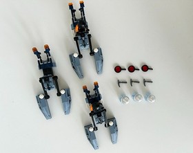 LEGO 4742 Alpha Team Mission Deep Freeze: Chill Speeder, 2 complete sets, 1extra