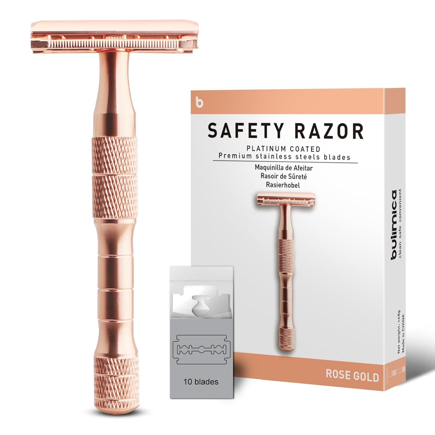 , Single Blade Razors For Women, Reusable Metal One Blade