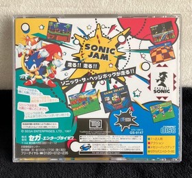 Sonic Jam Sega Saturn SS Sega Action Game Japan Japanese Version Used Tested