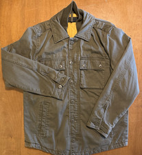 Vintage Abercrombie Fitch Olive Green Lined Military-Style Jacket Size S