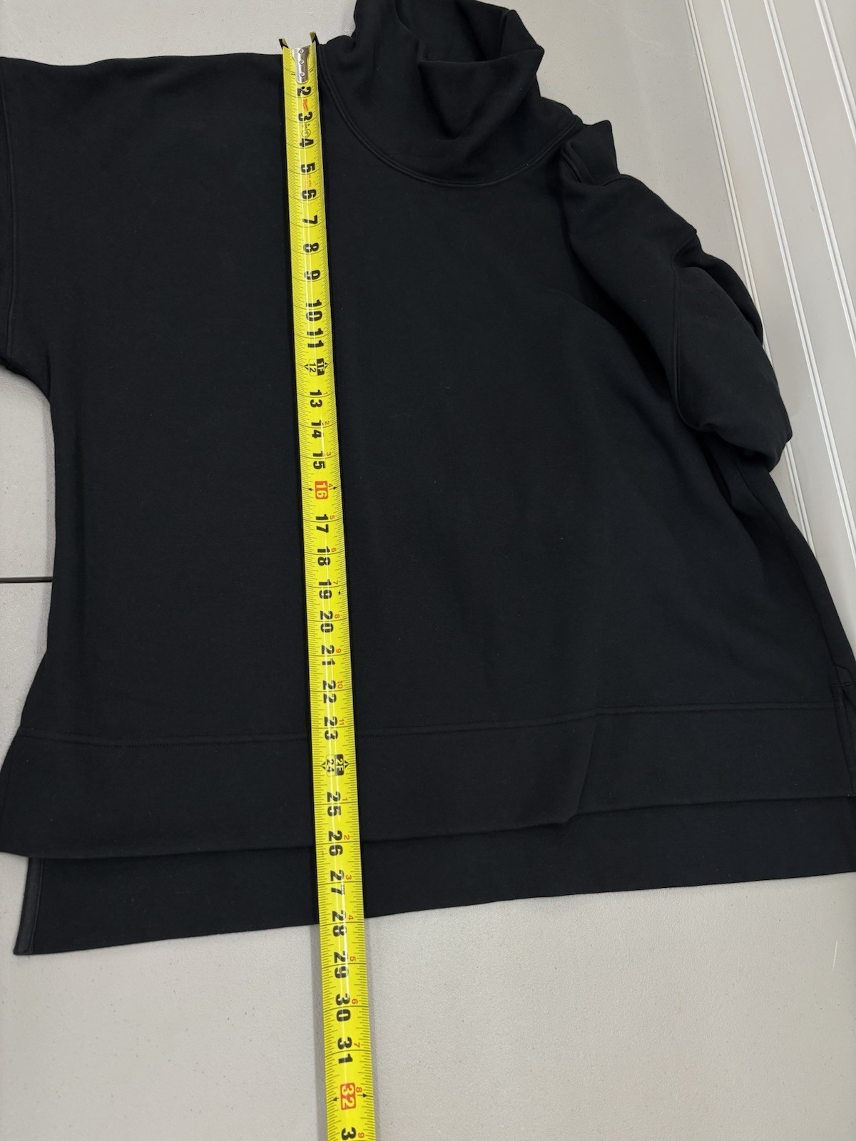 Fabletics Pullover Black Turtleneck~Sweatshirt~ O… - image 5