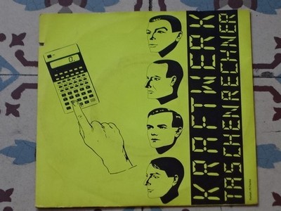 KRAFTWERK - Taschenrechner (= Pocket Calculator) RARE 7'' GERMANY P/S 1981 EX/EX