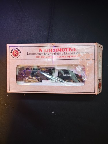 Locomotora De Colección Tren Bachmann USRA y Tender Pendiente 0-6-0 N #4807 | Condition: Used