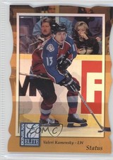 1997-98 Donruss Elite Promo Gold Die-Cut Status Valeri Kamensky #44 0q3