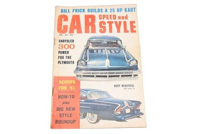 Car Speed And Style RO012-15 December 1960 Magazine