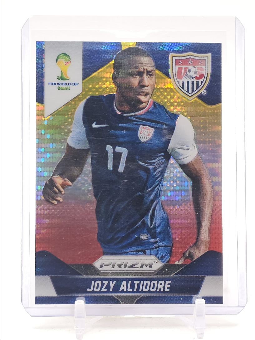 JOZY ALTIDORE 2014 PANINI PRIZM FIFA WORLD CUP YELLOW & RED PULSAR Q0M-590