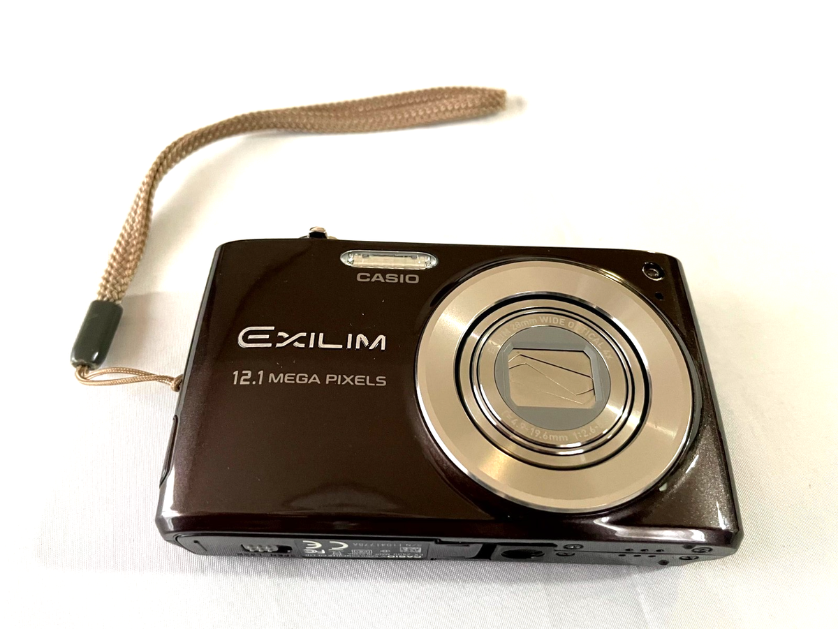 Casio EXILIM EX-Z400 12.1MP Brown Digital Camera in Box w/ Battery