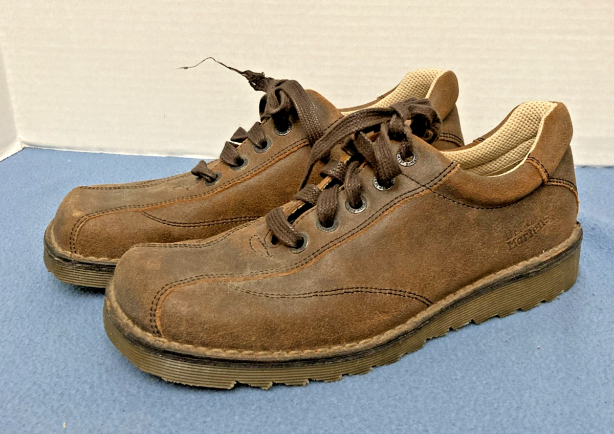 Dr. Martens Air Wair Casual Lace Up Shoes Dr. Martens Air Wair Brown Leather Lace Up Shoes 11849. Size  main image 3