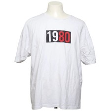 GYM80, T-shirt, Größe: XL, Weiß, Baumwolle, Print, Herren #CVU