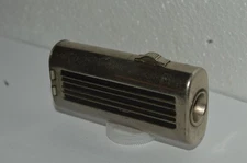 Antique Chase Brass Flashlight Pocket Handheld Art Deco Design Excellent Condit