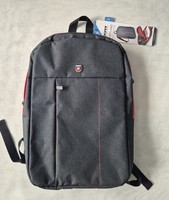 Port Designs Portland 15.6 Laptop Backpack Black Slim Urban Bag Water Resistant