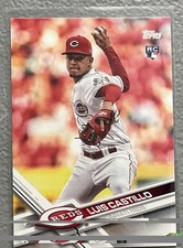 LUIS CASTILLO 2017 Topps Update Baseball Rookie Card # US139 - MARINERS