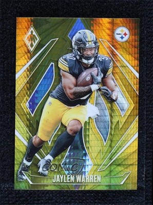 2024 Panini Phoenix Gold Hyper 3/10 Jaylen Warren #77 v9t