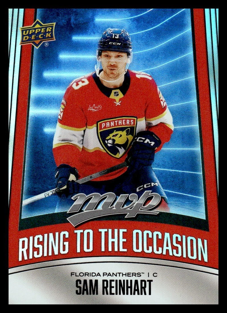 2025-26 UD MVP Rising to the Occasion RO-5 Sam Reinhart, Florida Panthers
