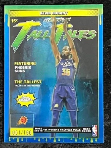 2025 Topps Chrome Kevin Durant Base (RAW)