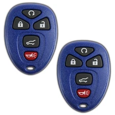 2 Key Fob Remote for 2007-2017 GM 20869057 OUC60270 OUC60221 Navy Blue