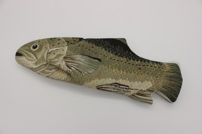 Vintage 1992 Fish Oven Mitt 16.5'' by Boston Warehouse Trading Corp. EUC