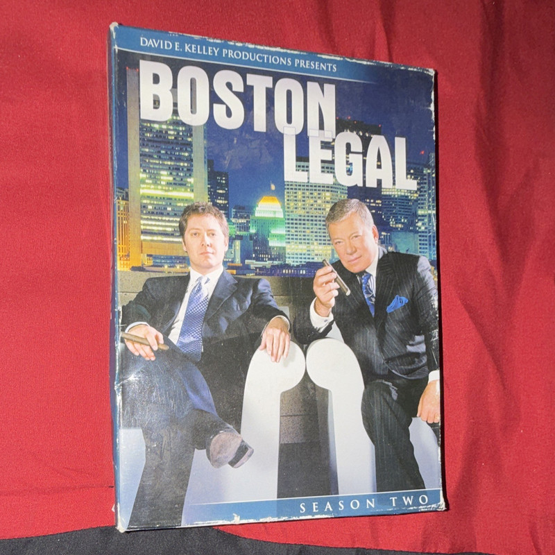 Boston Legal Season 2 DVD Widescreen Captioned 20th Century Fox 2006