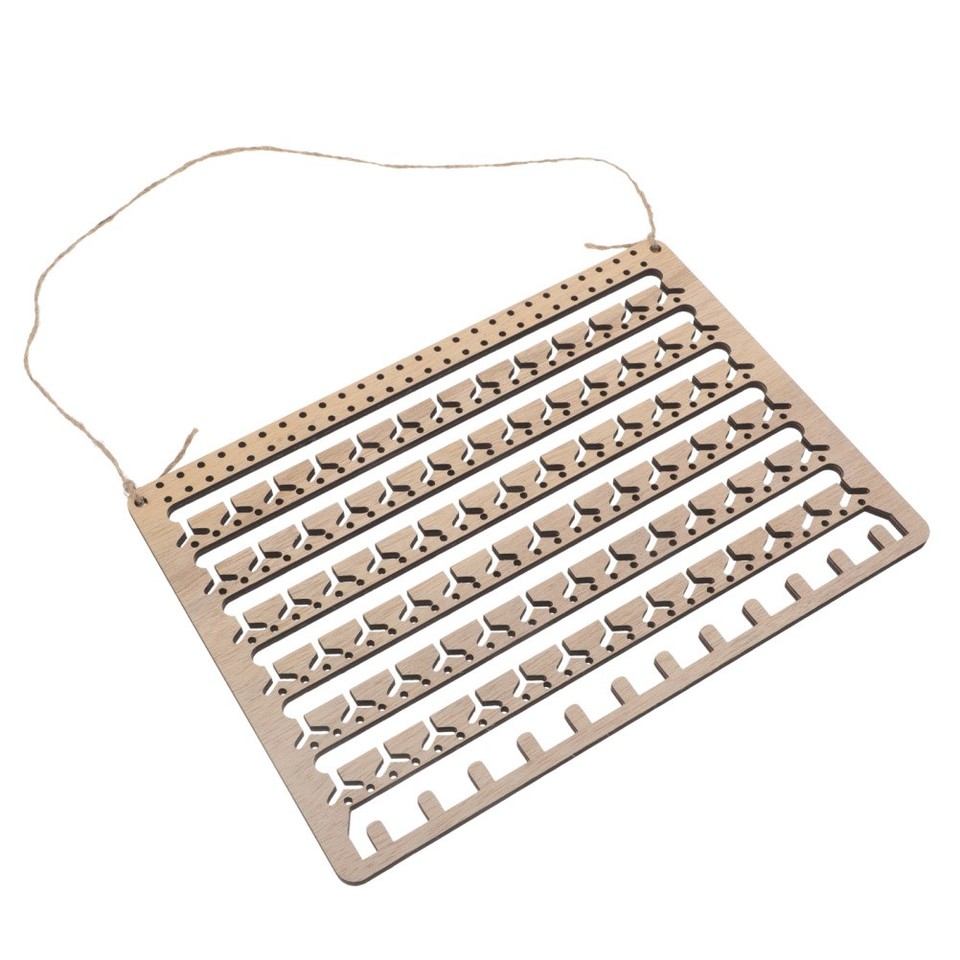 Wall Hanging Jewelry Storage Rack Rings Organizer Ear Studs Hanger ...