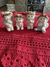 4 -  Dreamsicles Cherub Angel Figures
