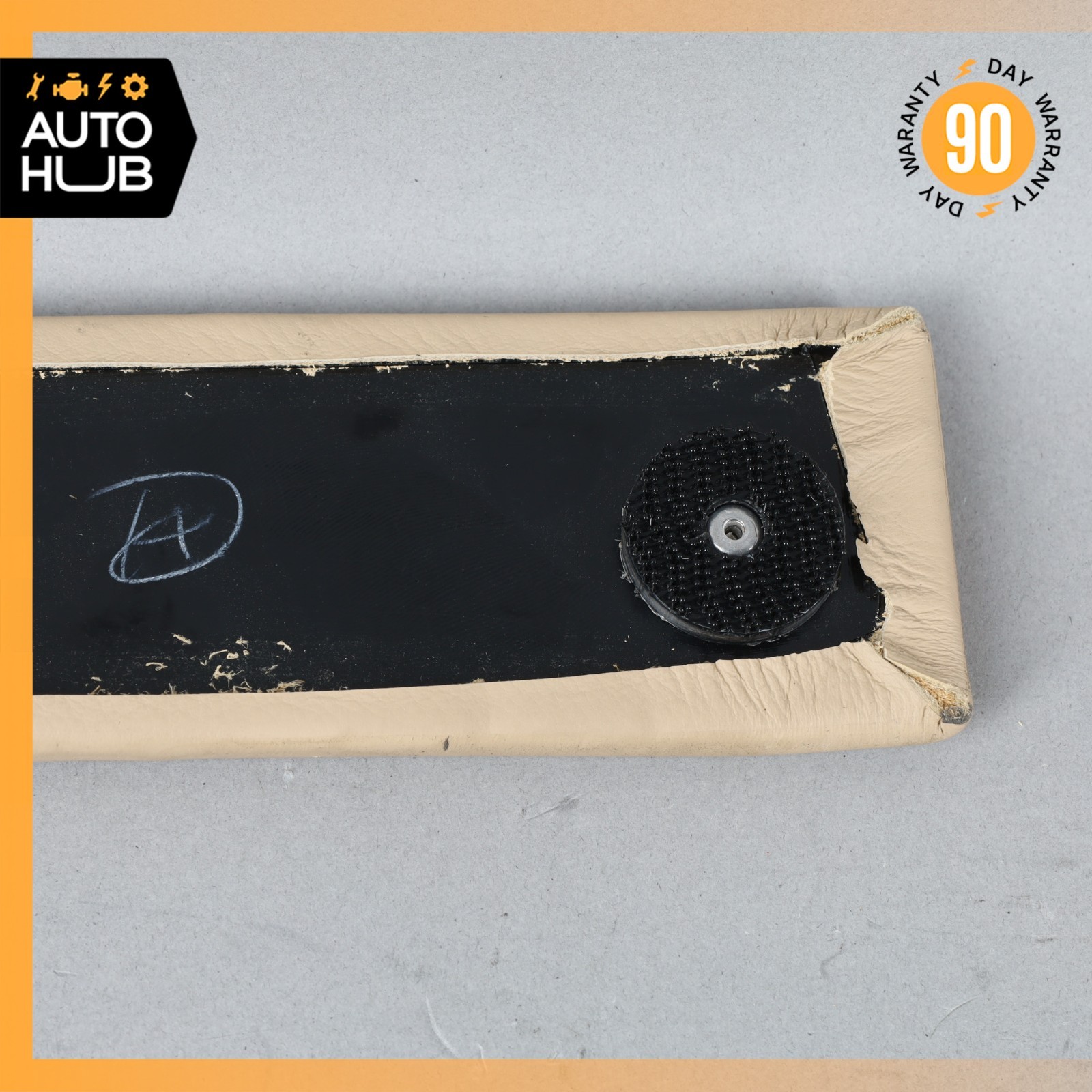 13-16 Aston Martin DB9 Volante Rear Right Side Lower Seat Cushion Trim Panel OEM