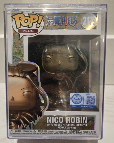 🔥SEALED NEW Funko Pop! PLUS #2179 One Piece Nico Robin Statue Bronze NO TARIFFS