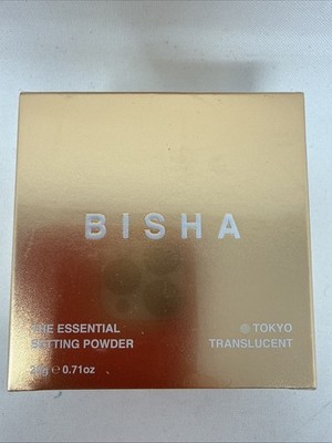 Bisha Essential Setting Powder  Tokyo Translucent  Pressed 20g 0.71oz NIB CJ#103