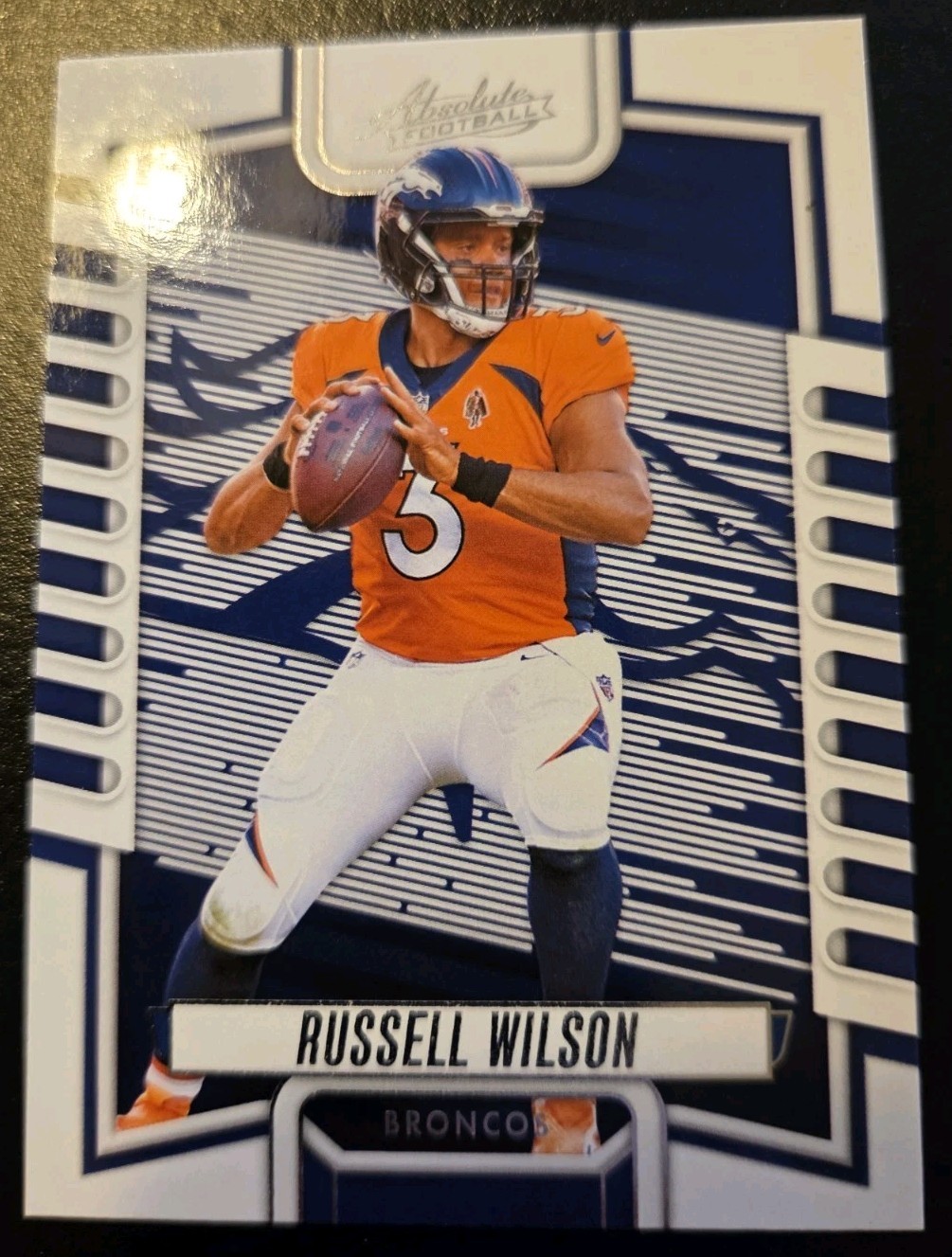 2023 Panini Absolute Football Russell Wilson #4 Denver Broncos