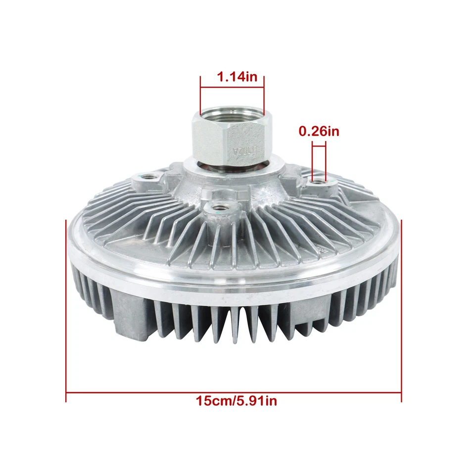 Cooling Fan Clutch 52029290AC For Dodge Dakota /Mitsubishi Raider 2006-2009 Foto 2 de 4