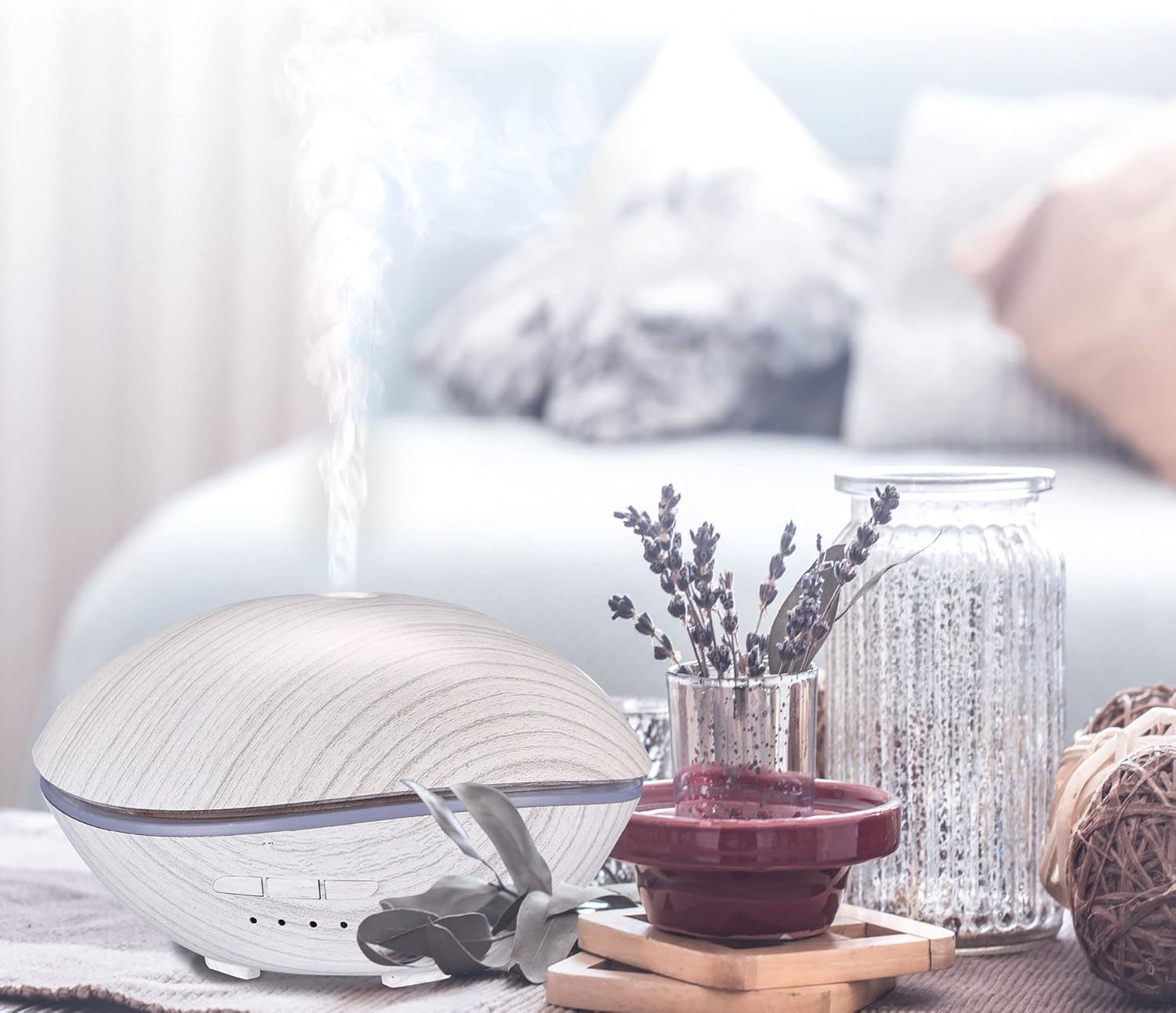 Diffusore Stone 500ml Legno Bianco | Il Must-Have per la Tua Casa - 2