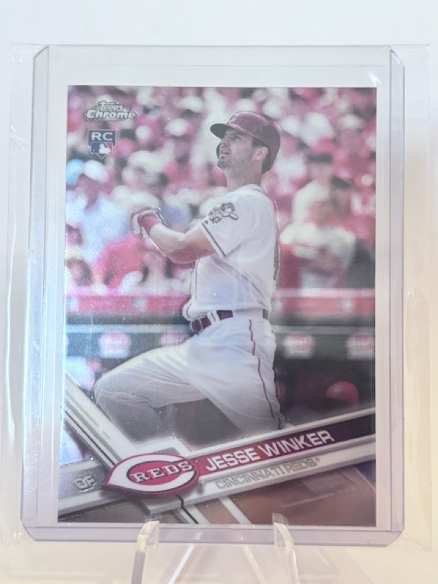 #HMT31 Jesse Winker 2017 Topps Chrome Update RC • Buy 2 Get 1