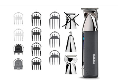 BaByliss Super-X Metal 14-in-1- Multi-Trimmer  MT996E Akkubetrieb
