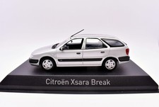 NOREV Citroen Xsara Break 1:43 Diecast Car Model Grey Display Case