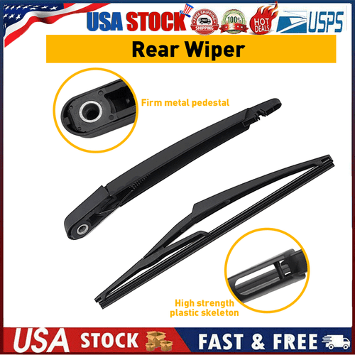 Juego de brazo y cuchillas limpiaparabrisas trasero para Nissan Rogue Pathfinder 2013-2018 EE. UU. - Imagen 13 de 16