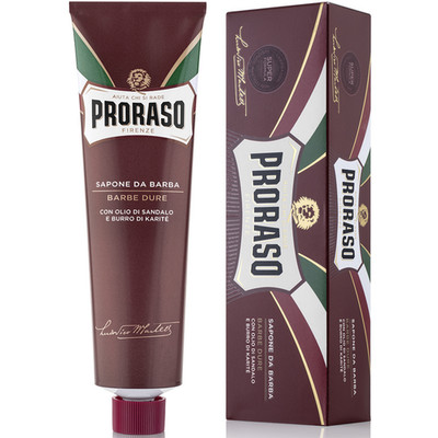 Proraso Rasierseife in Tube Hartbärte 150 ml