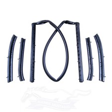 64 12 65 66 67 68 Mustang Convertible Top Weatherstrip Kit - 5 Piece Kit