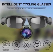 Smart WiFi Video Glasses 1080P Cam  HD Sports Eyewear for Biking Skiing Vlog