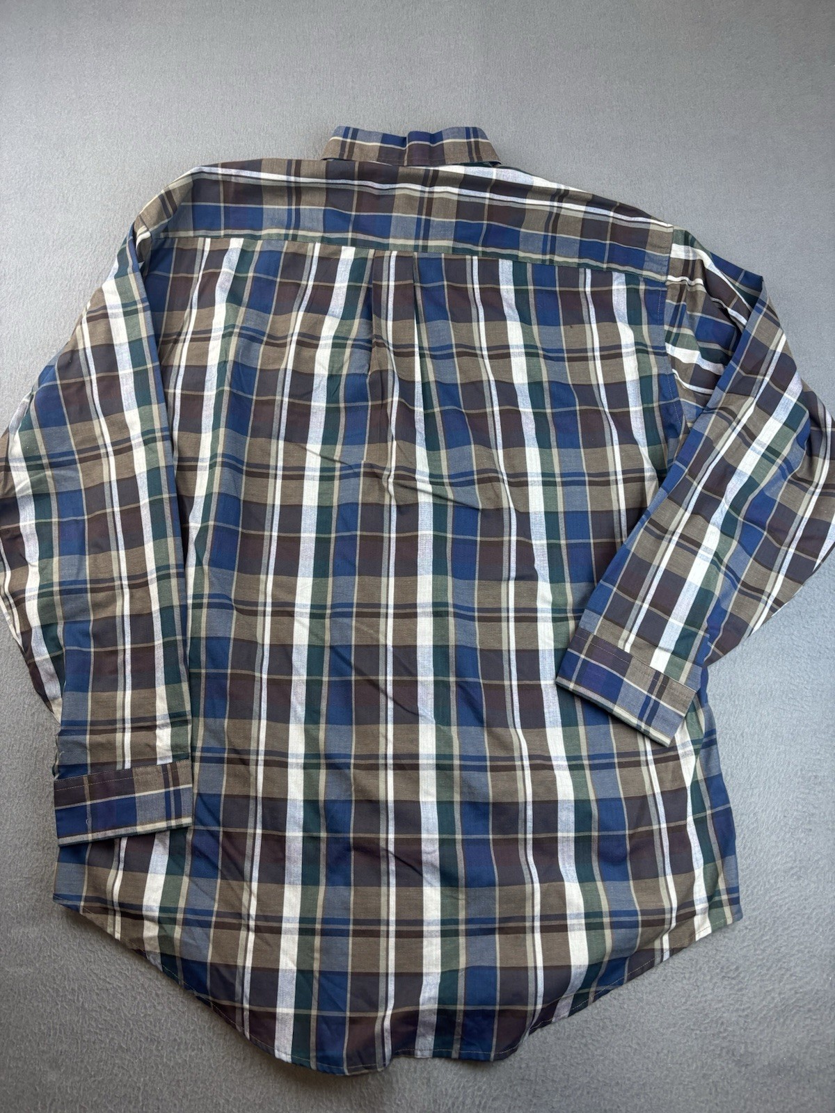 McGregor Classics Mens Button Down Plaid Long Sle… - image 5