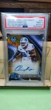 2024 Bowman U Best of Gold Refractor 26/50 Omarion Hampton PSA 9 /Auto 9
