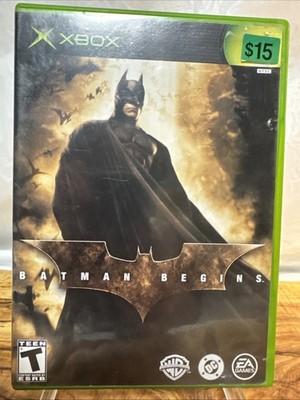 Batman Begins (Microsoft Xbox, 2005) - Tested
