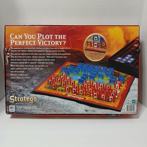 Stratego Strategy Board Game Complete 1999 Milton Bradley (SEE NOTES, COMPLETE) - Picture 2 of 11