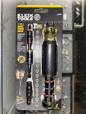 Klein Tools 17 in 1 Impact Hybrid Screwdriver with Cushion Grip Handle