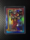 2025 Topps Chrome Jayden Daniel’s Red White & Blue Refractor