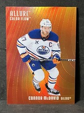 2025-26 Upper Deck Allure - Color Flow Connor McDavid #CF-30 Red Orange