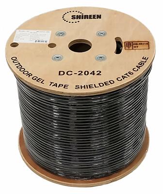 Shireen Inc DC-2042 Outdoor Cat6 Shielded Gel Tape 1000'